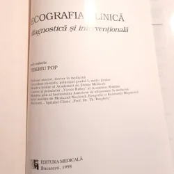 ECOGRAFIA CLINICA, DIAGNOSTICA SI INTERVENTIONALA DE TIBERIU POP , 1998