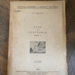 Al. Demianovschi Curs de Zootehnie Partea I-a
