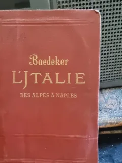 Baedeker L'Jitalie des Alpes a Naples