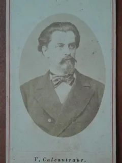 Fotografie tip CDV, istoricul V. Calcantraur