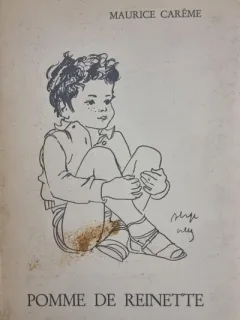 Pomme de reinette - Maurice Careme (cu dedicatia autorului pentru a III-a si ultima sotie alui Radu Beligan, Marica Pop)