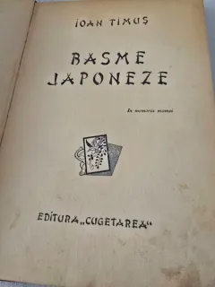 Basme japoneze - Ioan Timus