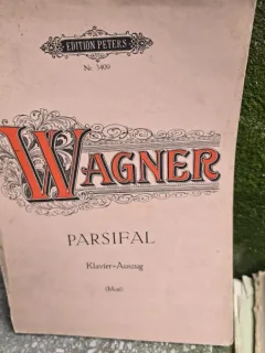 Wagner, Parsifal, Klavier-Auszug partitura