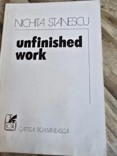 Unfinished work - Nichita Stanescu