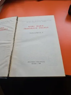 Opere. Volumul 9 - Karl Marx, Friedrich Engels 1959