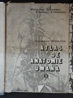 ATLAS DE ANATOMIE UMANA, VOL. I, II, III - MIRCEA GH. IFRIM