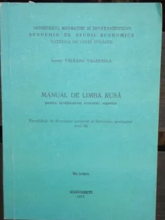 MANUAL DE LIMBA RUSA - VALEANU VALENTINA