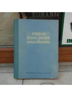 Statiunile balneo-climatice din Republica Populara Romana , prof. dr. Spirchez T. , 1955