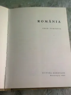 ROMANIA, GHID TURISTIC, ILUSTRAT