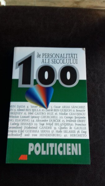 100 DE PERSONALITATI ALE SECOLULUI XX. POLITICIENI - BERND JORDAN