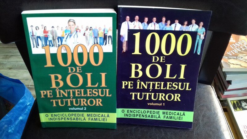1000 DE BOLI PE INTELESUL TUTUROR - CH. PRUDHOMME    2 VOLUME