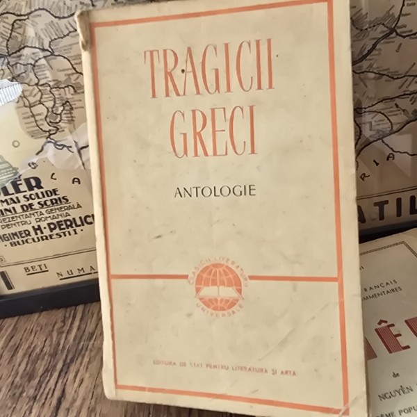 TRAGICII GRECI - ANTOLOGIE