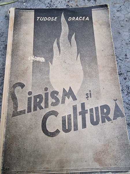 Tudose Dracea - Lirism si Cultura (cu dedicatie de la autor pentru Iulian Vesper)