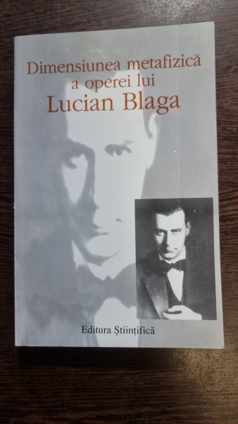 Dimensiunea metafizica a operei lui Lucian Blaga - Angela Botez
