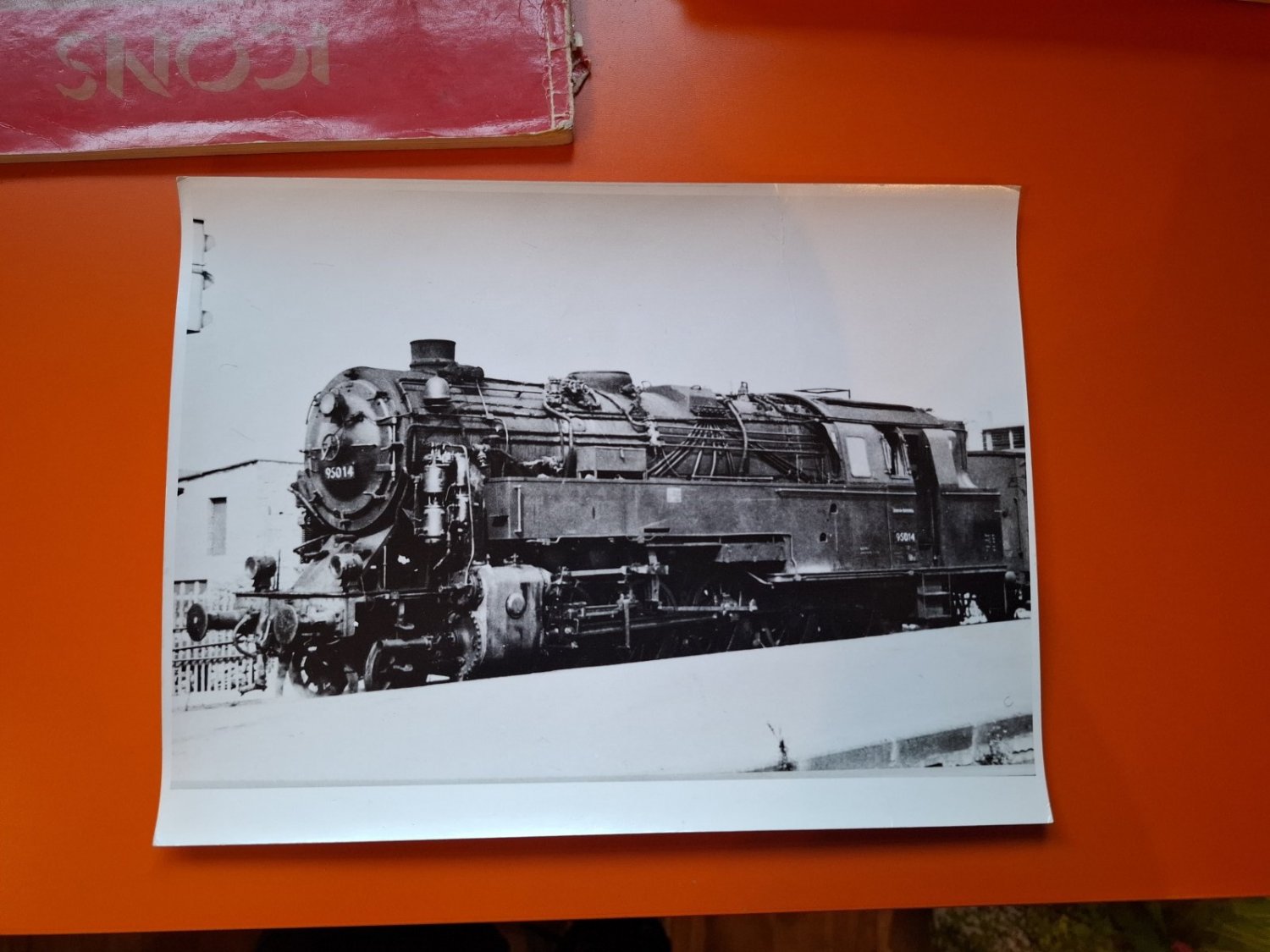 Fotografie Locomotiva DR 95.014 Saalfeld 1969 - 