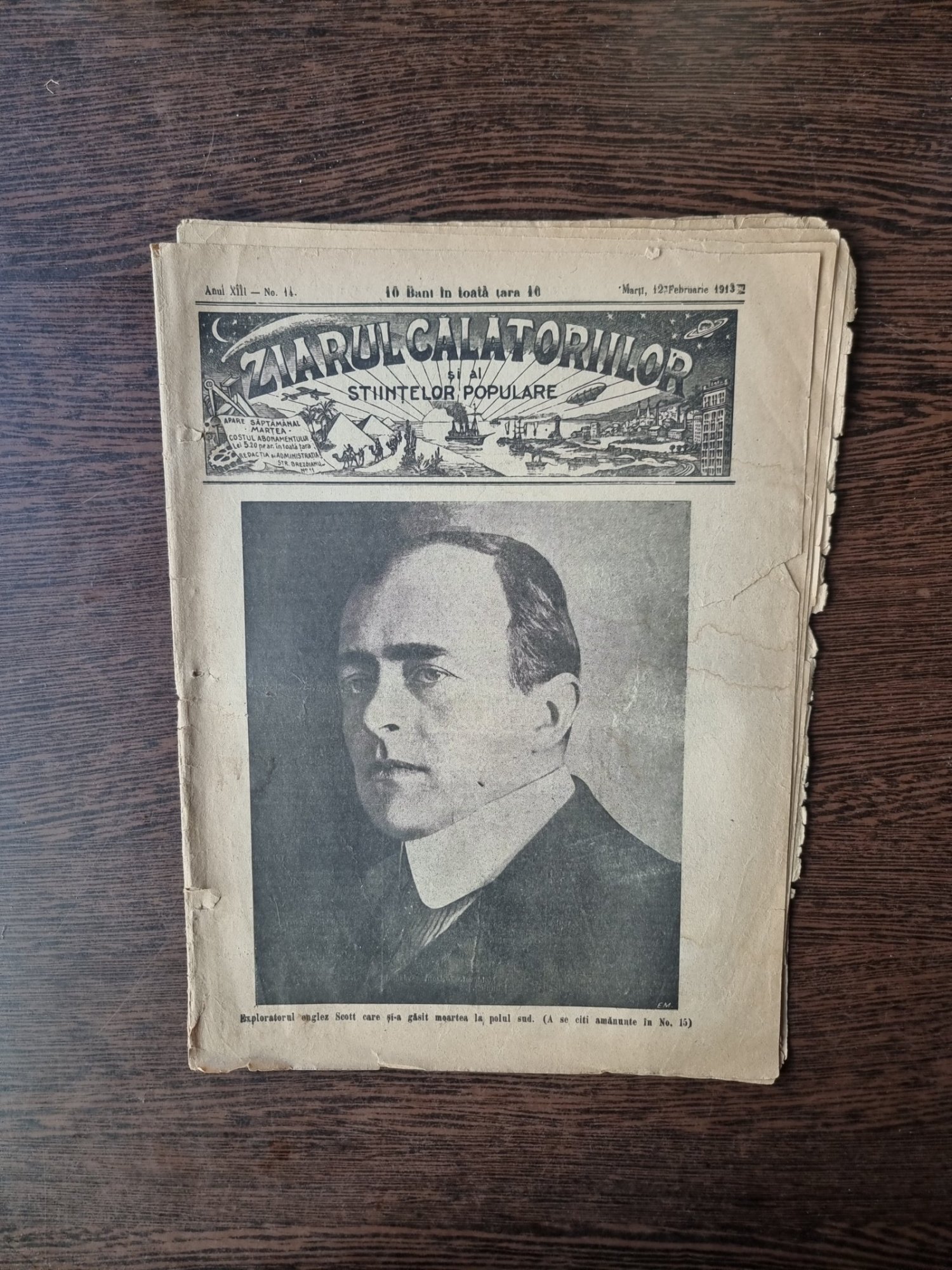 Ziarul Călătorilor și al Științelor Populare - nr 14/1913 -