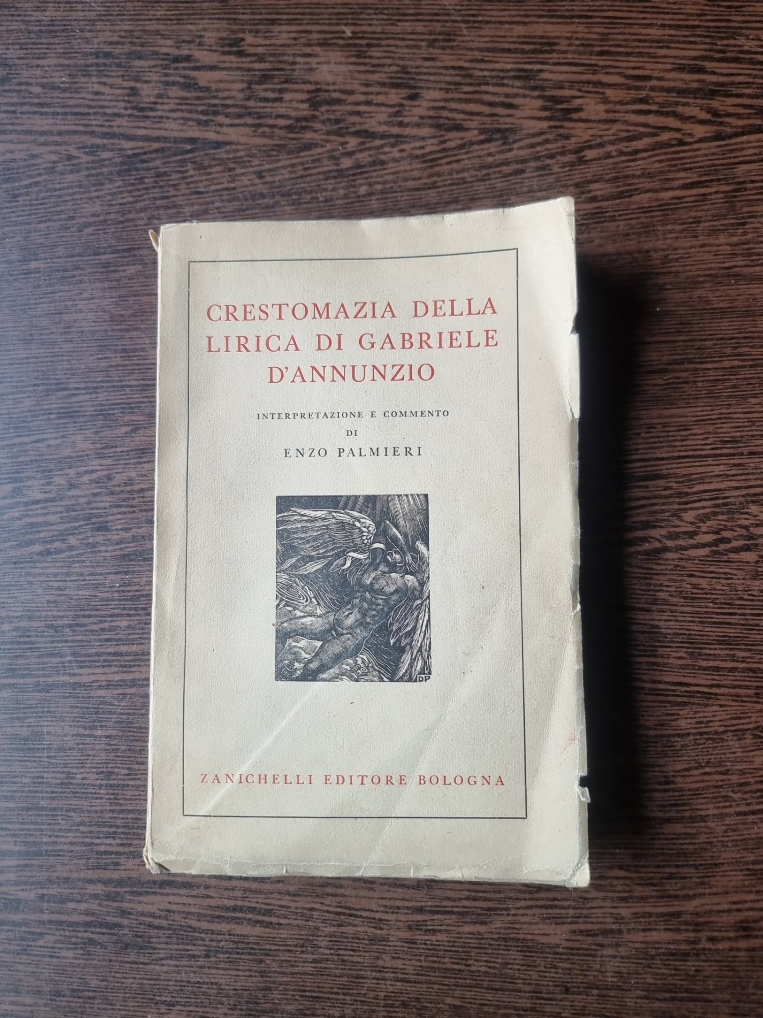 Crestomazia della lirica di Gabriele D Annunzio ( Crestomatie din lirica lui Gabriele D Annunzio - carte in italiana)  - Enzo Palmieri