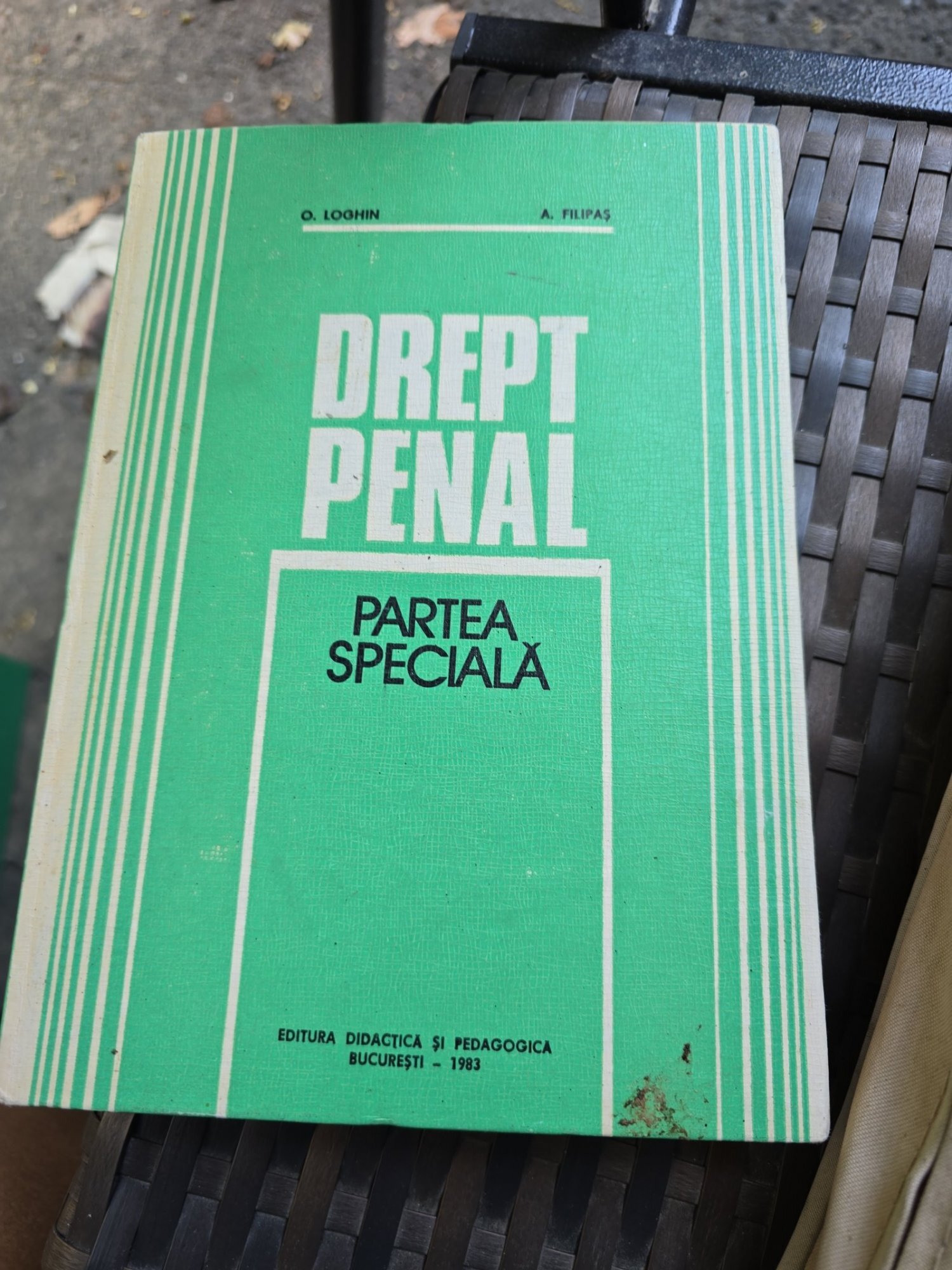 Drept penal. Partea specială - O. Loghin, A. Filipas
