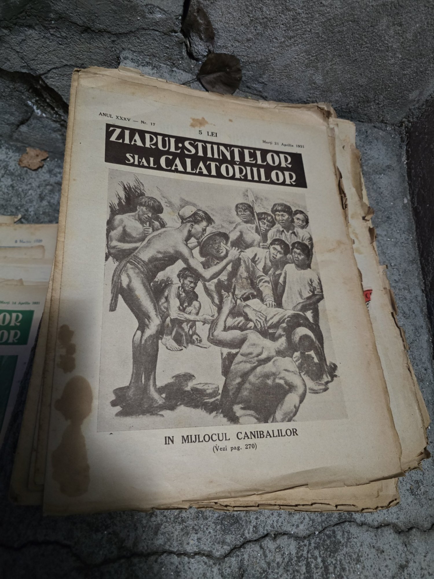 Ziarul Ştiinţelor şi al Călătoriilor nr.17/1931