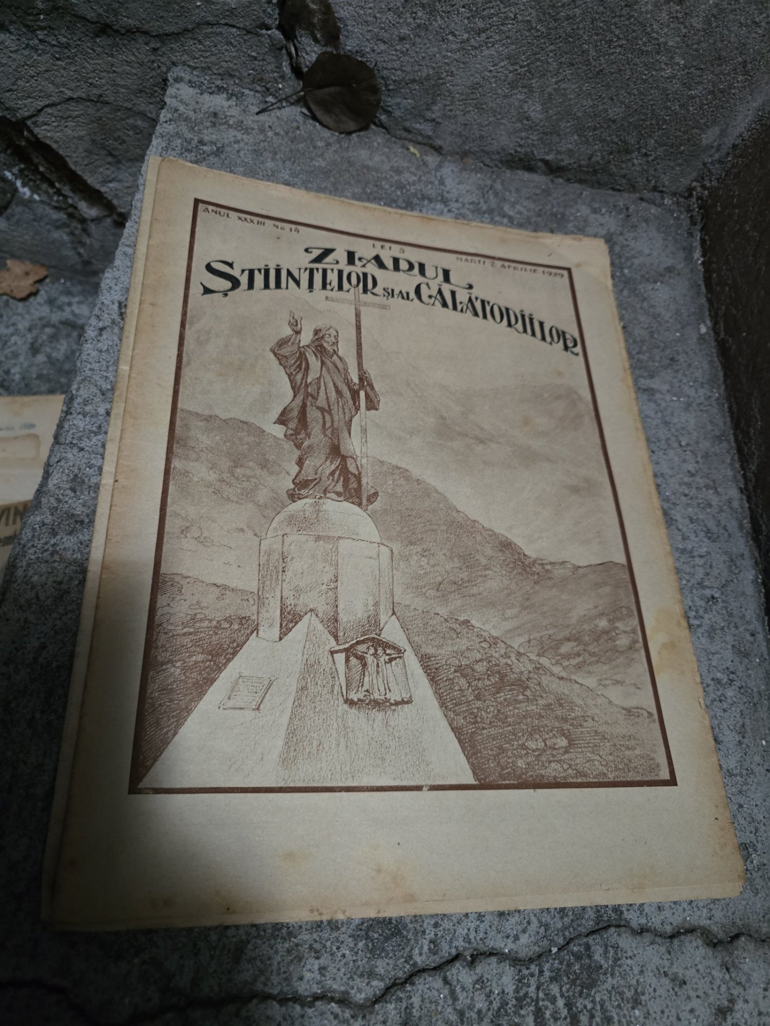 Ziarul Ştiinţelor şi al Călătoriilor nr.14/1929