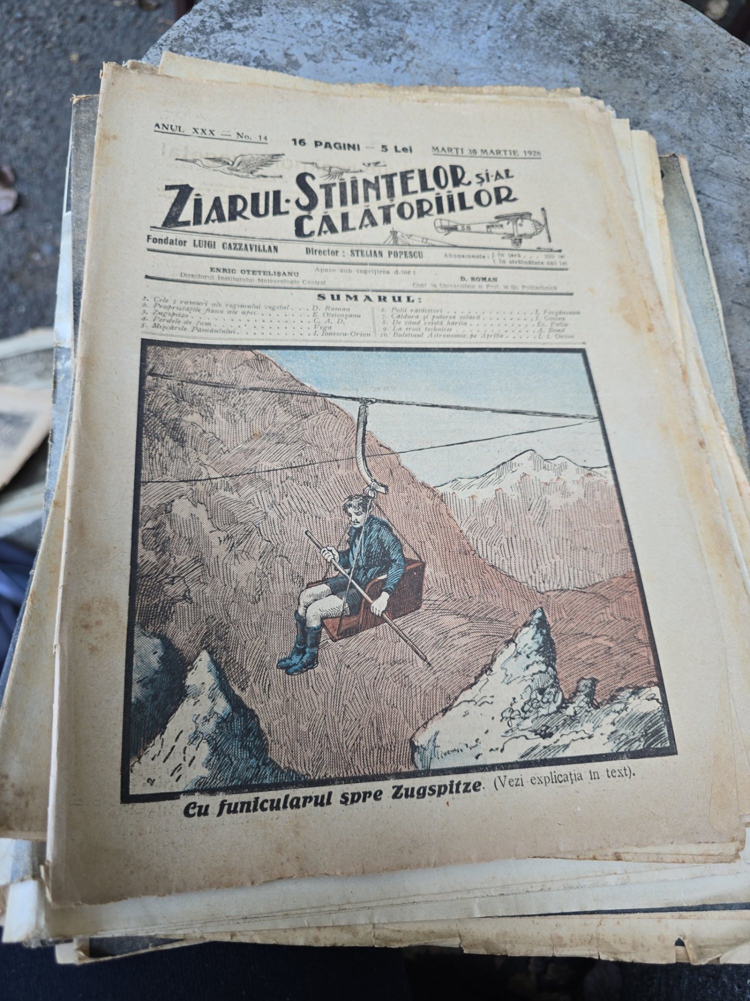 Ziarul Științelor și al Călătoriilor nr.141926