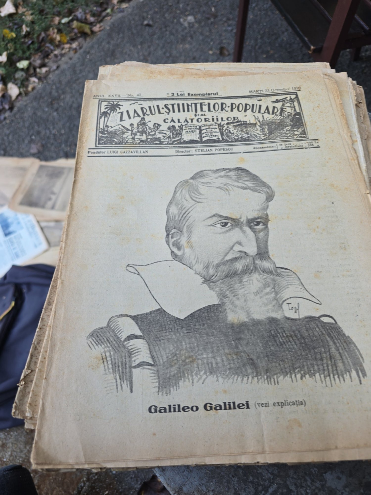 Ziarul Științelor și al Călătoriilor nr.43/1923