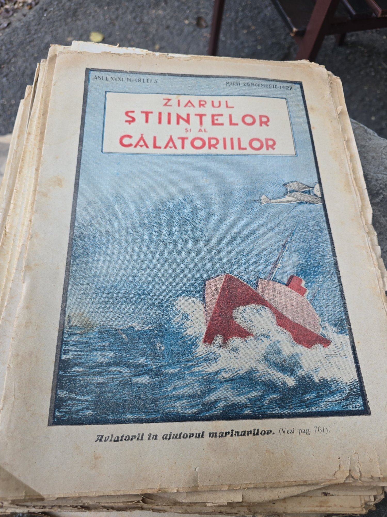 Ziarul Ştiinţelor şi al Călătoriilor nr.48/1927