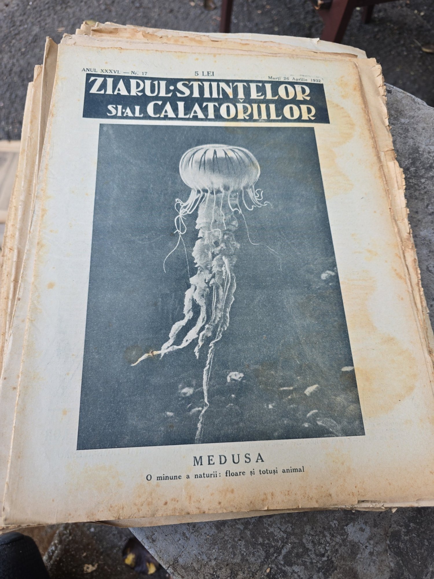 Ziarul Ştiinţelor şi al Călătoriilor nr.17/1932