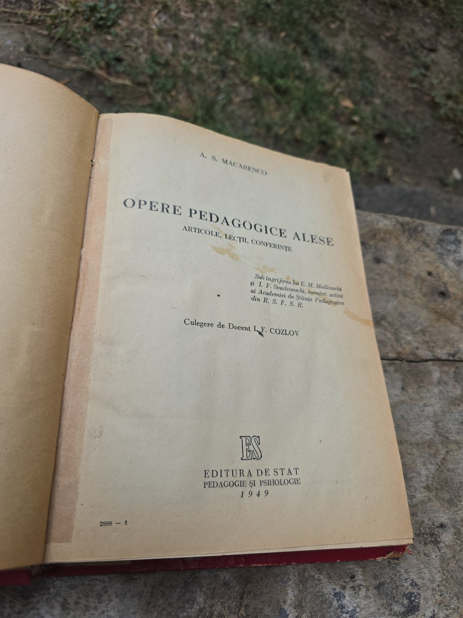 Opere pedagogice alese - A. S. Macarenko