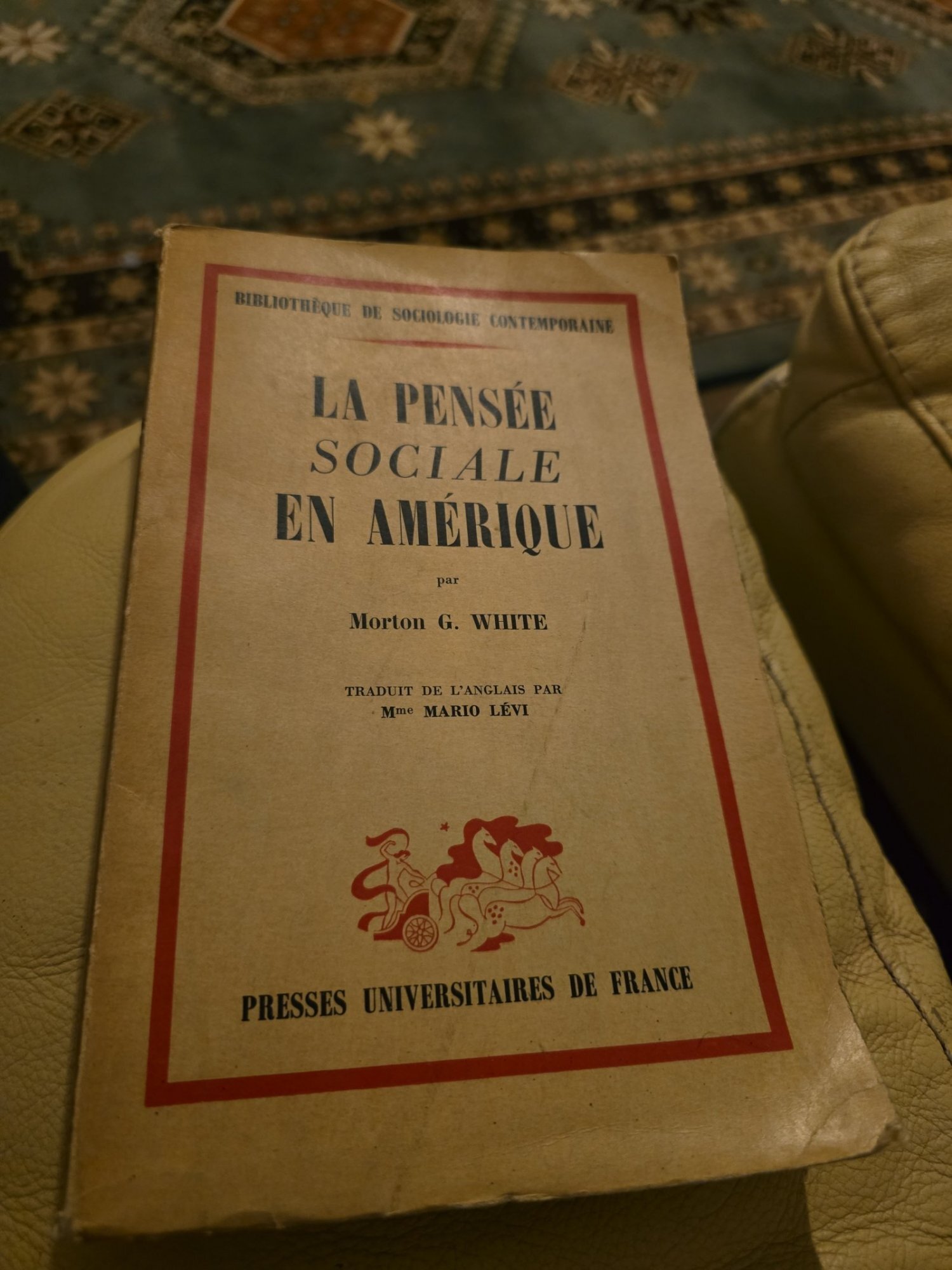 La pensée sociale en Amérique - Morton G. White