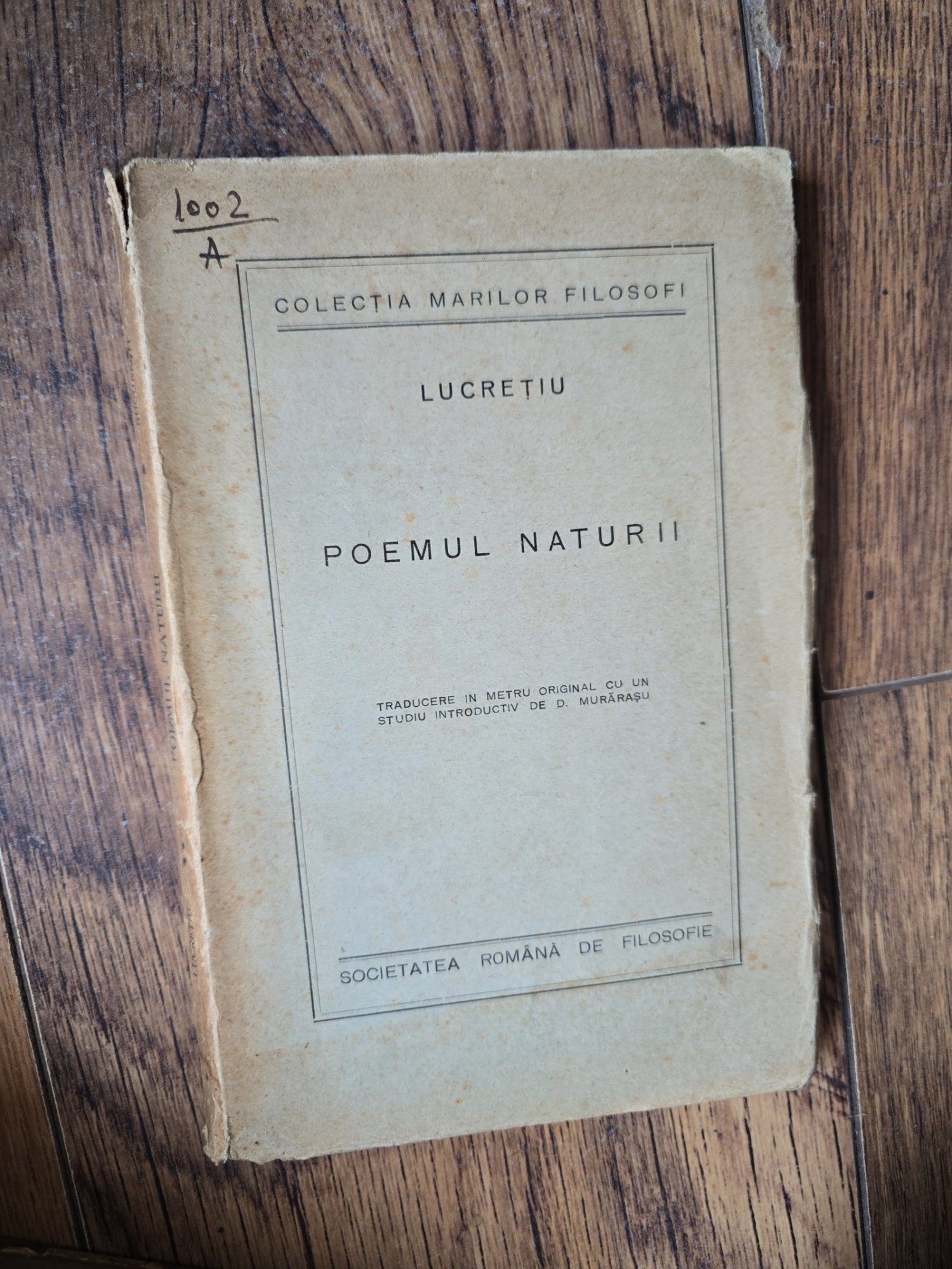 Poemul naturii - Lucrețiu