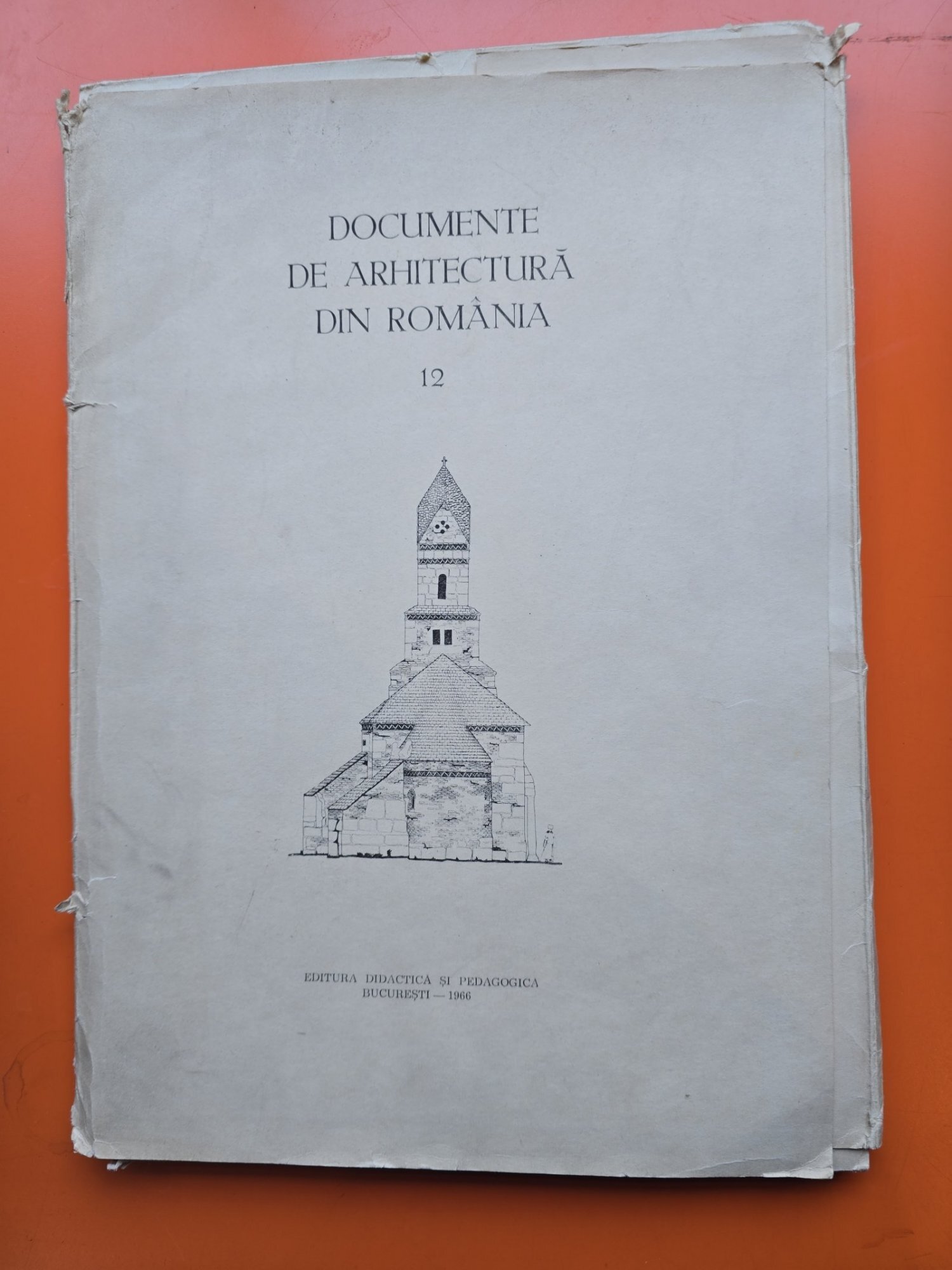Documente de arhitectură din România - vol. 12 - Catedra de istoria arhitecturii