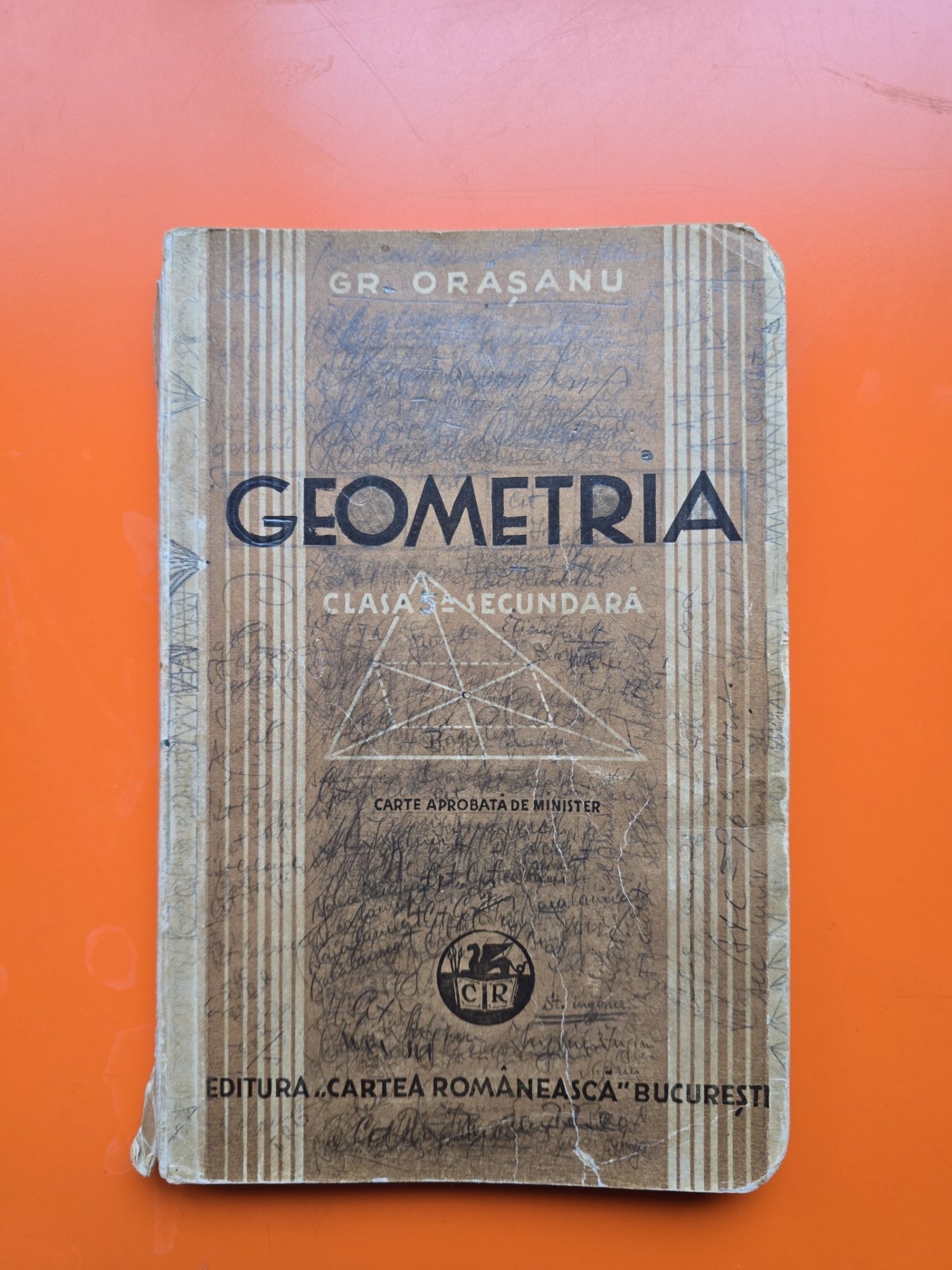 Geometria plana - manual pentru clasa a V - a - Gr. Orașanu