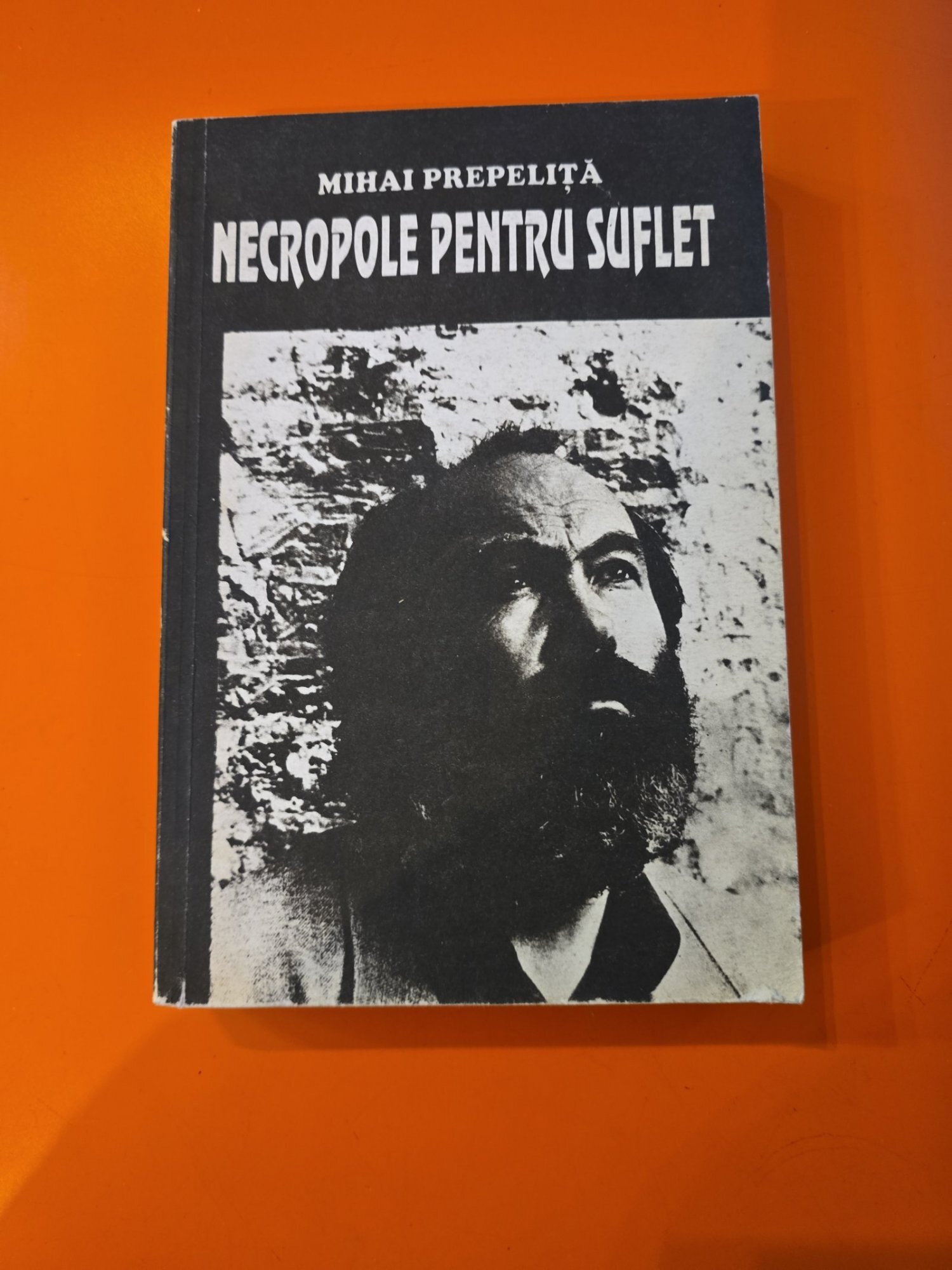 Necropole pentru suflet - Mihai Prepelita - cu dedicatia autorului catre Ion Zubascu
