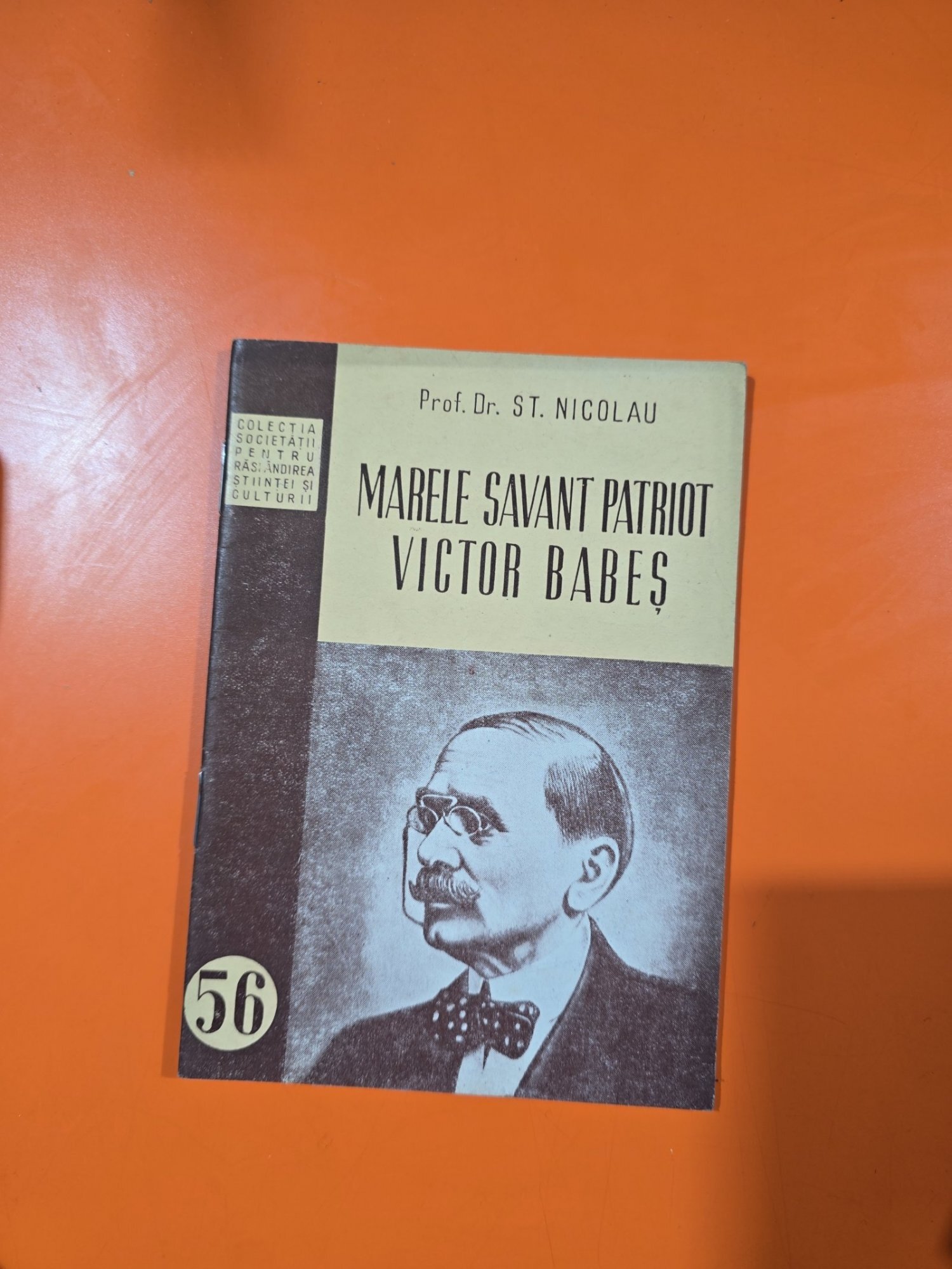Marele savant patriot Victor Babeș - Prof. Dr. ST. Nicolau