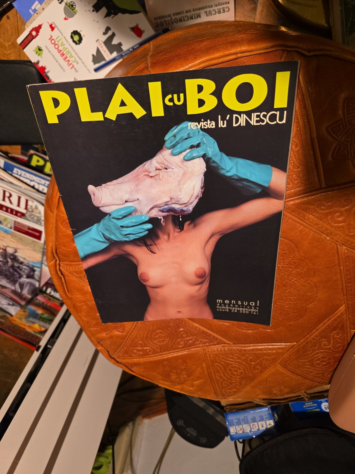 PLAI cu BOI nr.6/2001 - revista lui Dinescu