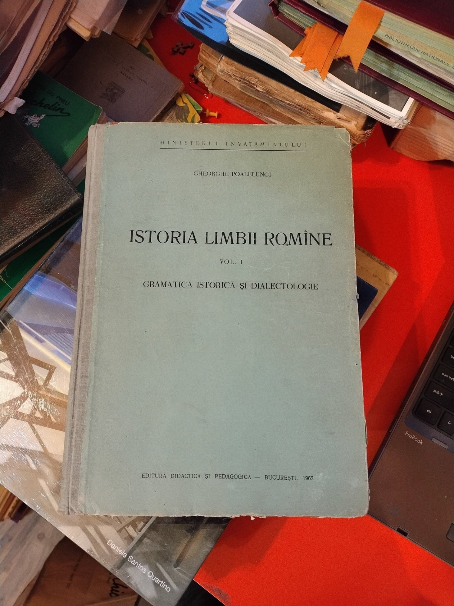 Istoria limbii române vol. 1 - Gheorghe Poalelungi