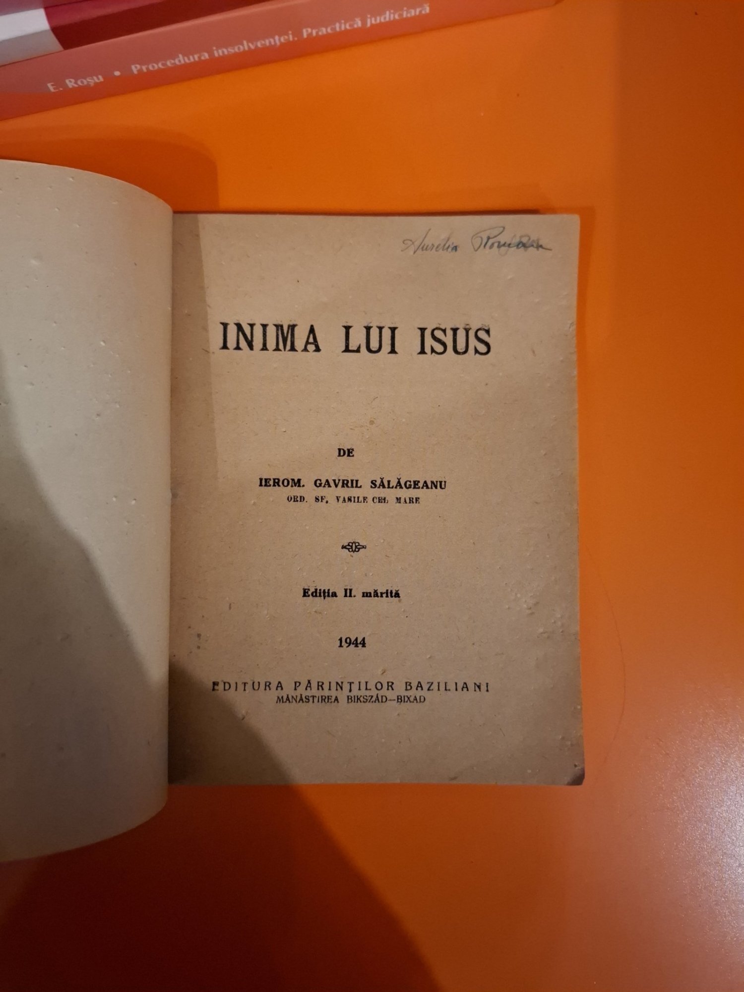 Inima lui Isus - Ierom. Gavril Sălăgeanu