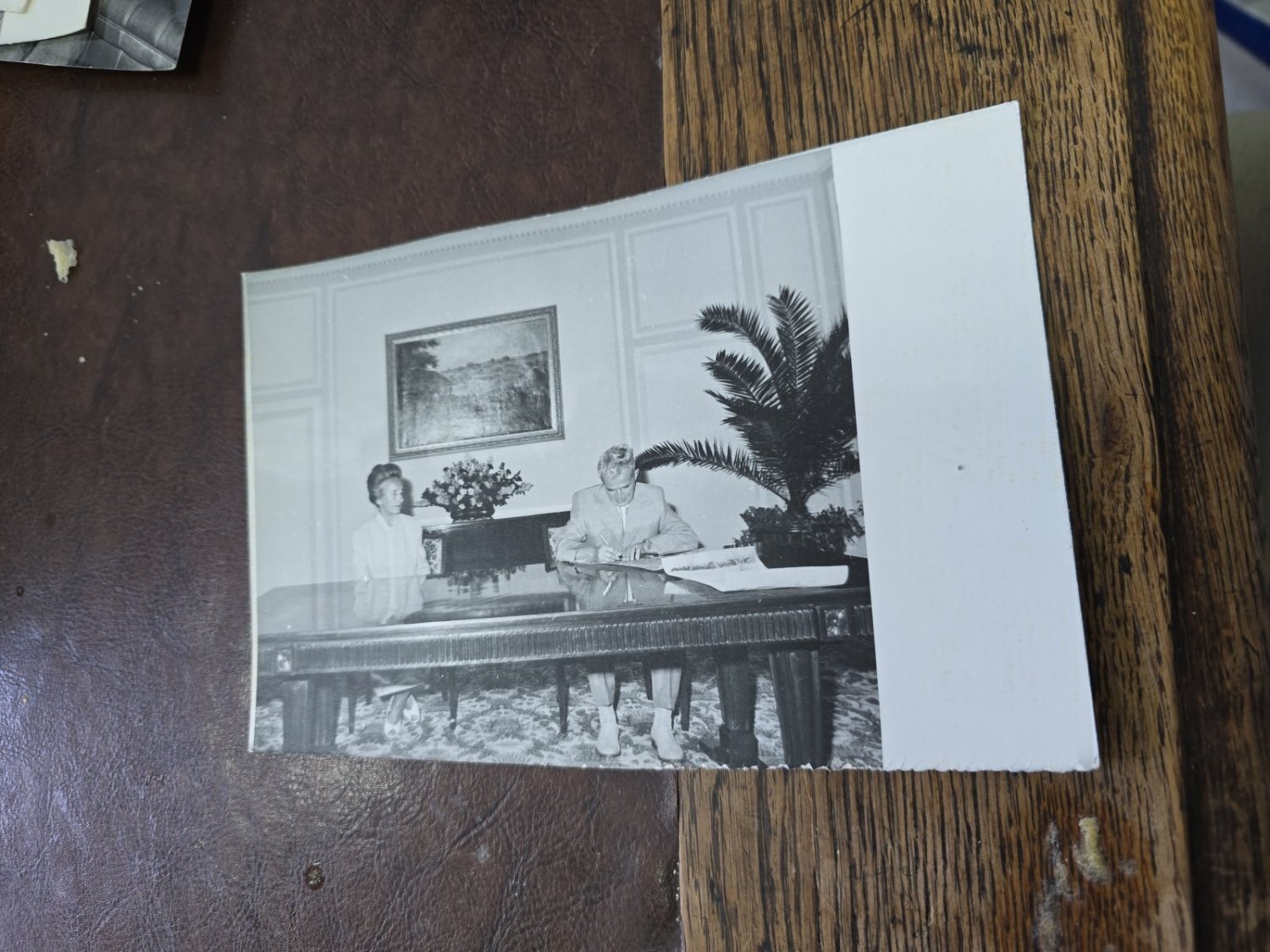 Fotografie din perioada comunista , Nicolae Ceausescu impreuna cu Elena Ceausescu