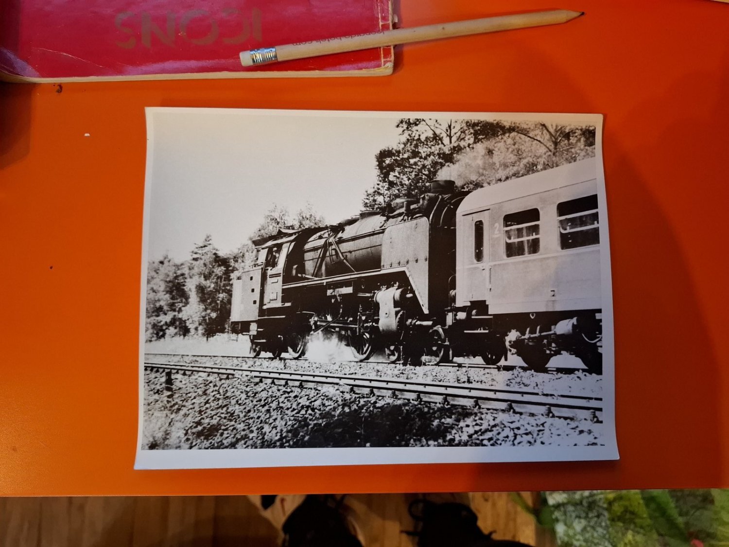 Fotografia Locomotiva DR 62 008 Frankfurt 10 1969 - 