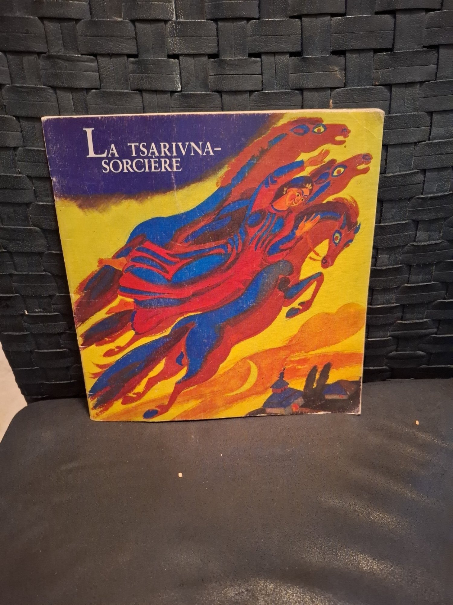 La tsarivna-sorcière - (carte in limba franceza)