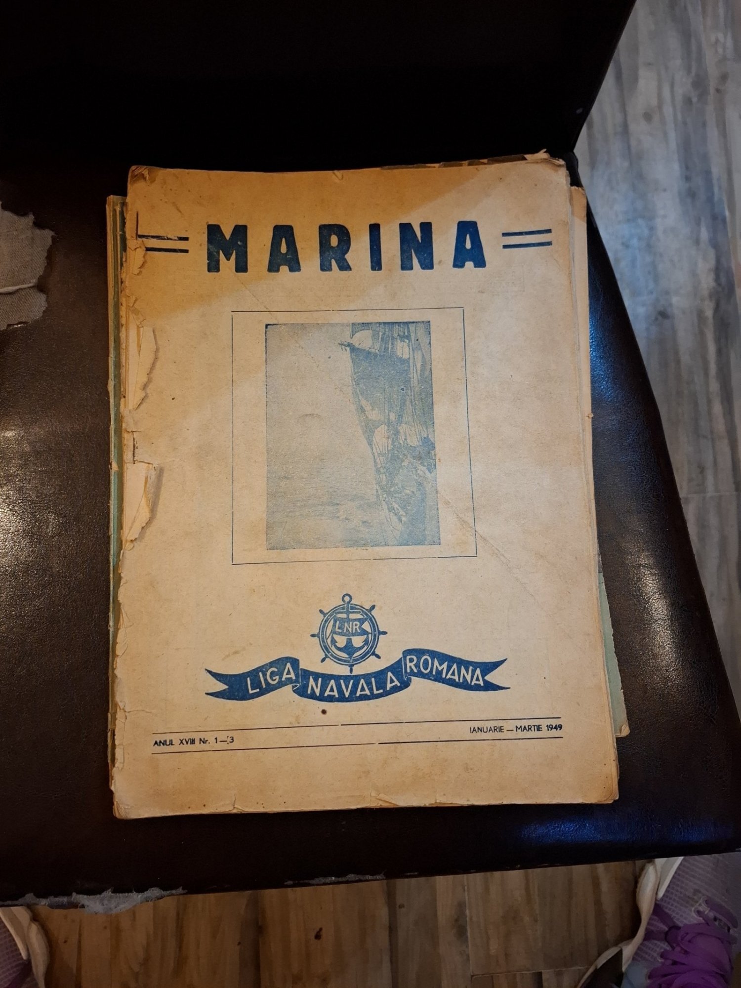 Marina , Ianuarie - Martie 1949 - Liga Navală Română