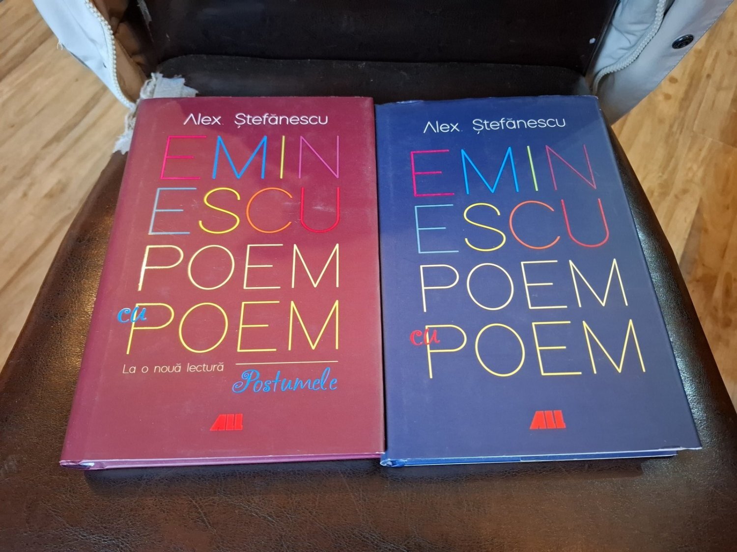 Eminescu poem cu poem (autograf pe fiecare volum) - Alex Ștefănescu