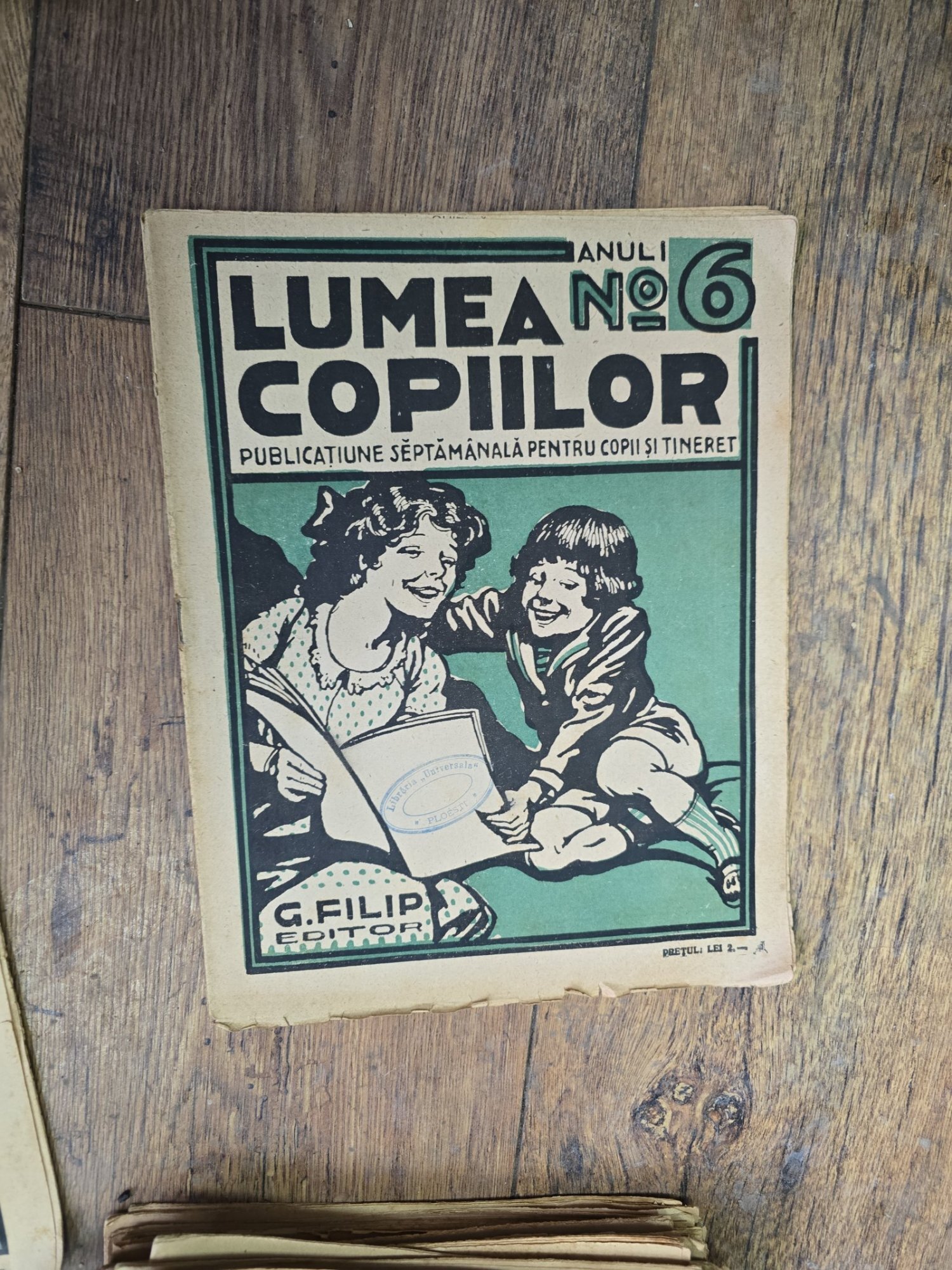 Lumea copiilor anul I nr 6