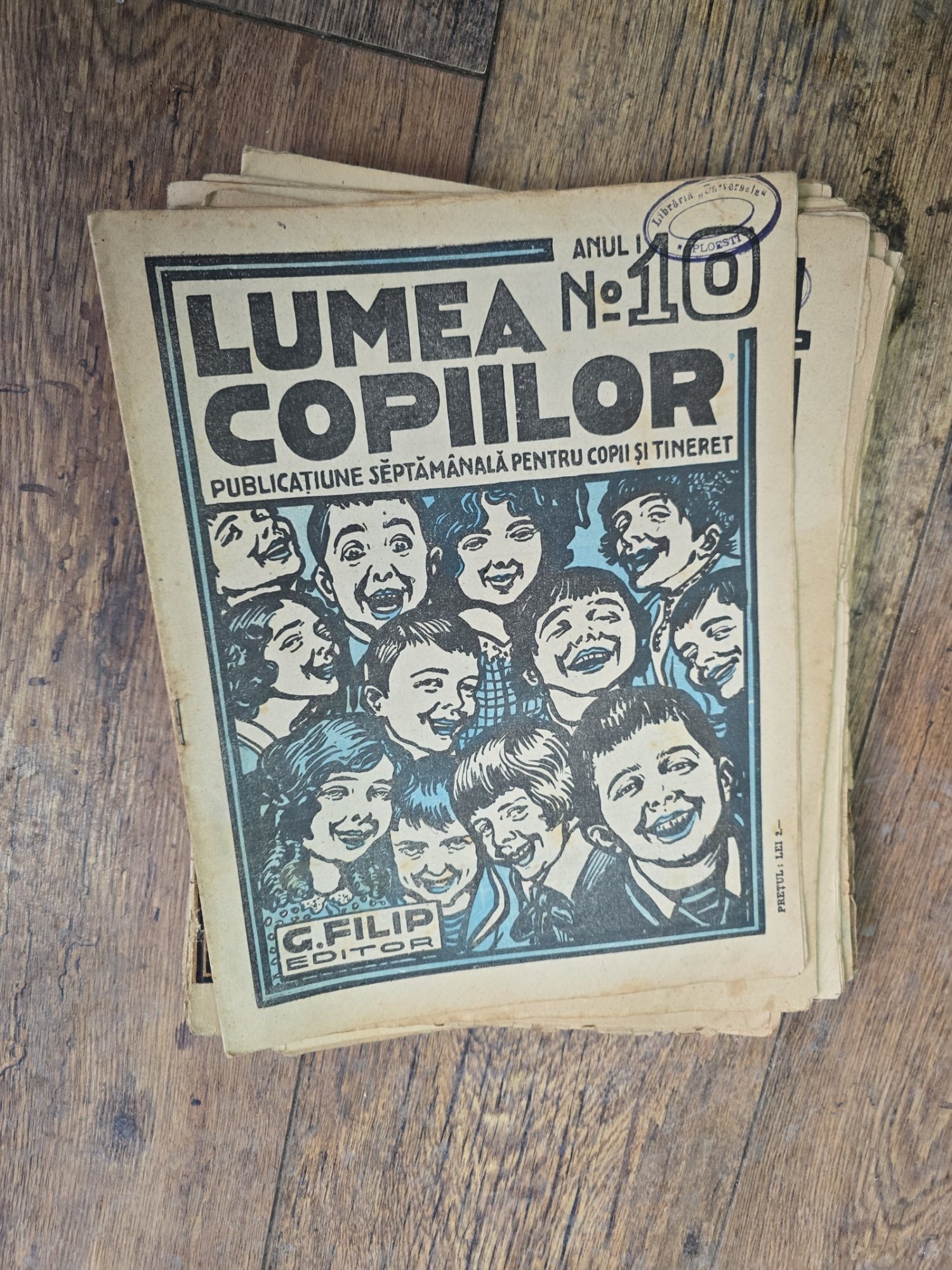 Lumea Copiilor anul I nr 10
