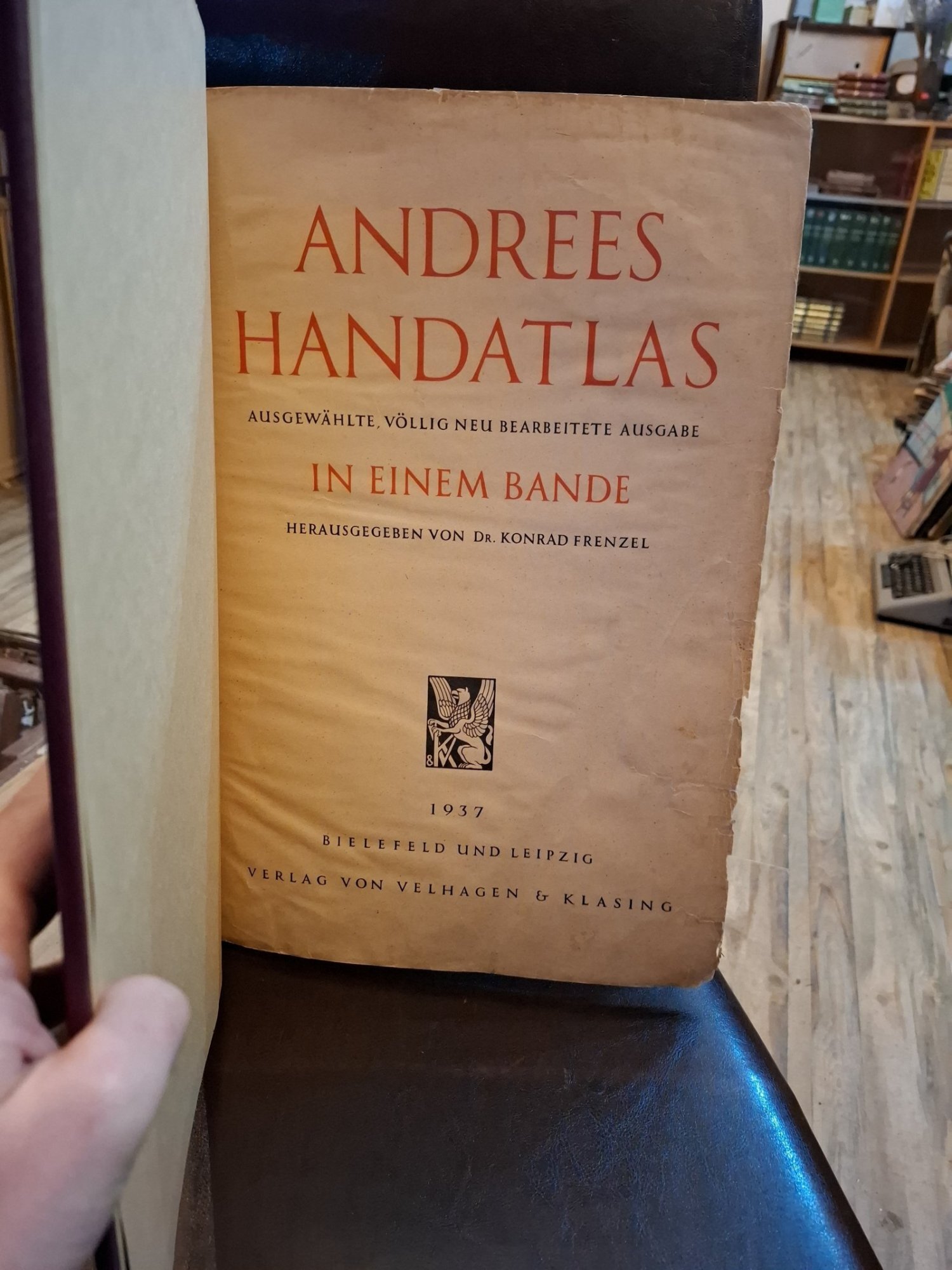 Andrees Handatlas - Dr. Konrad Frenzel