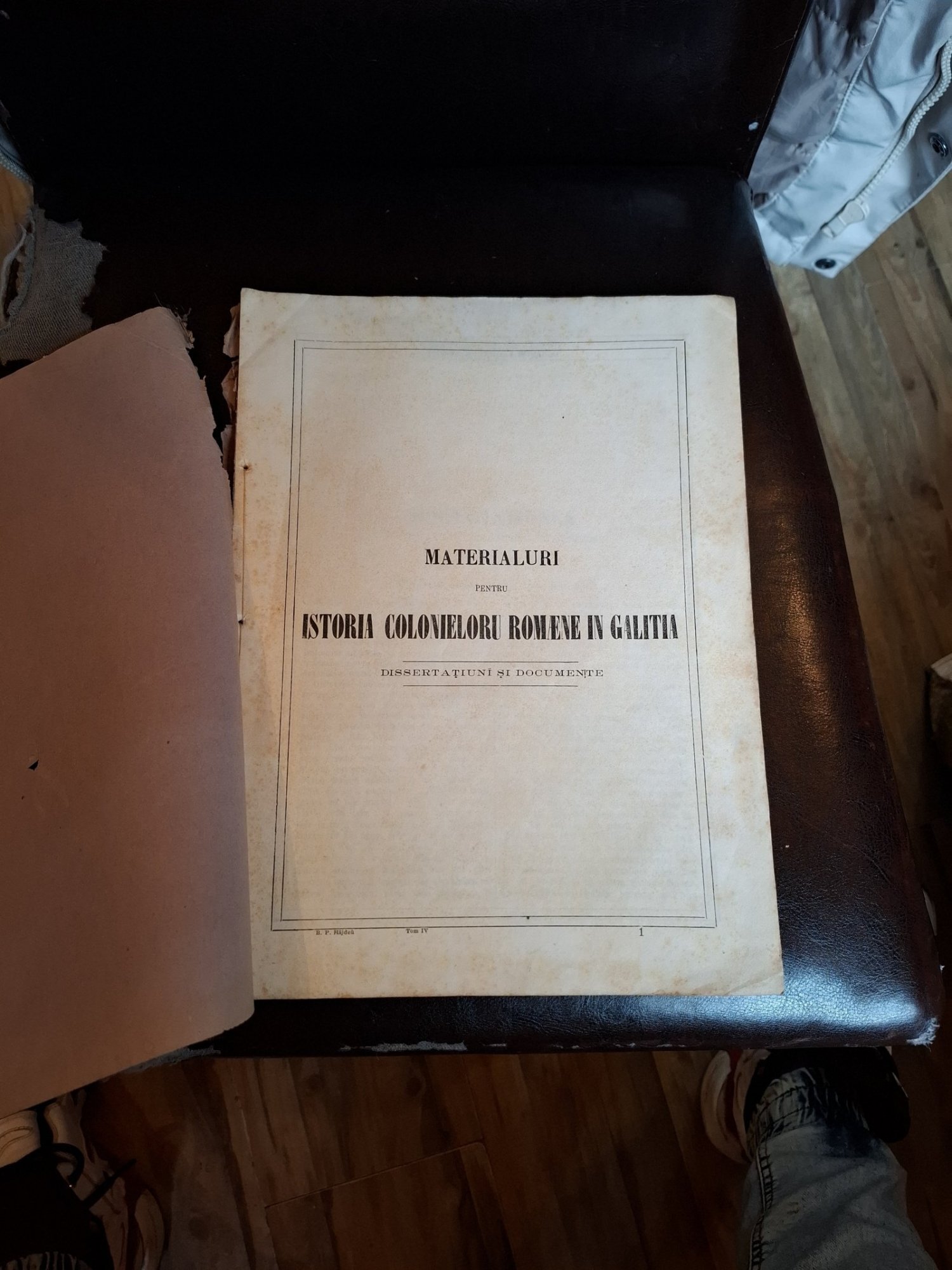 Istoria coloniilor române în Galicia - Disertatiuni si documente