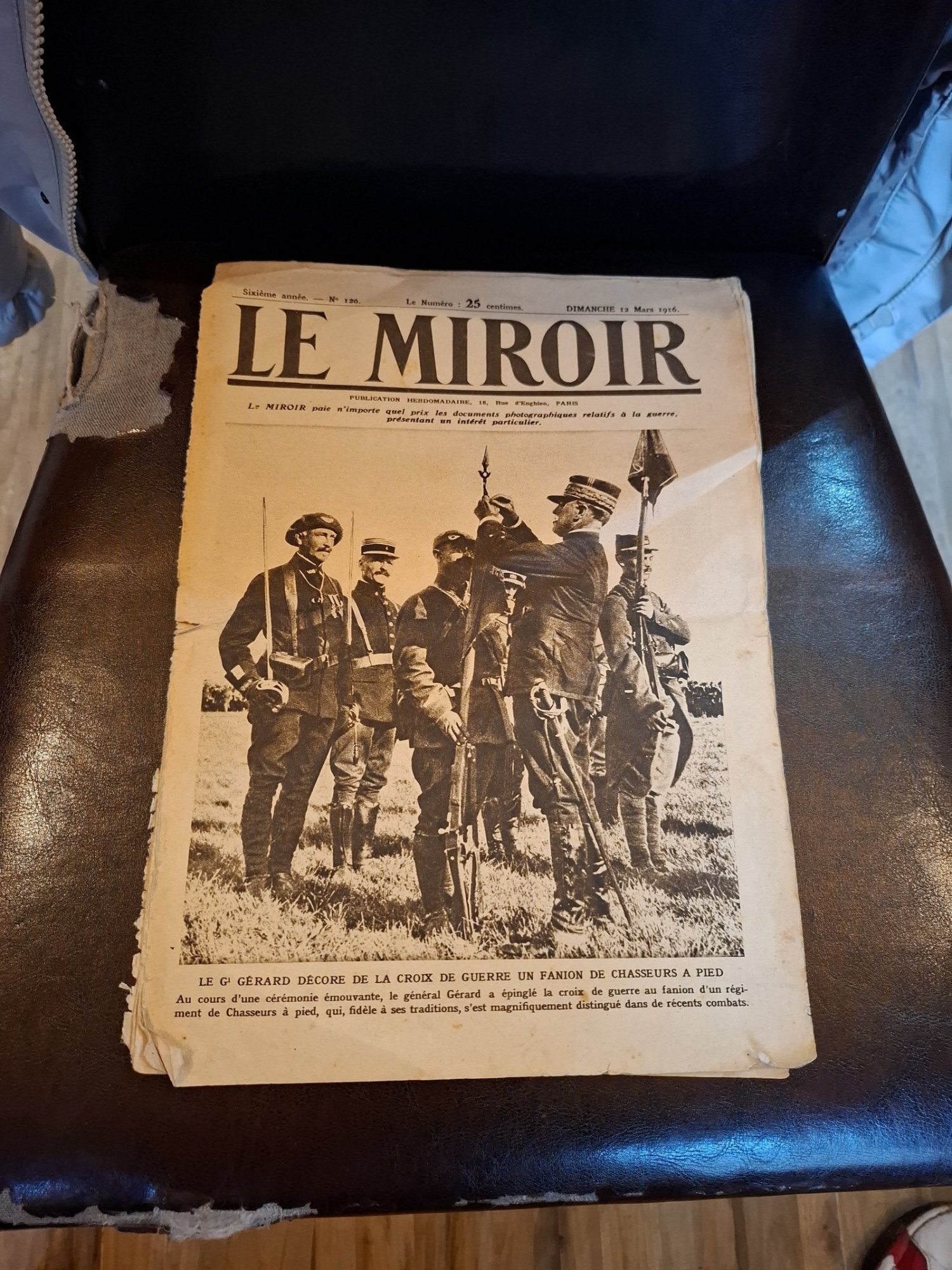 LE MIROIR - nr.120 , Duminica 12 Martie 1916