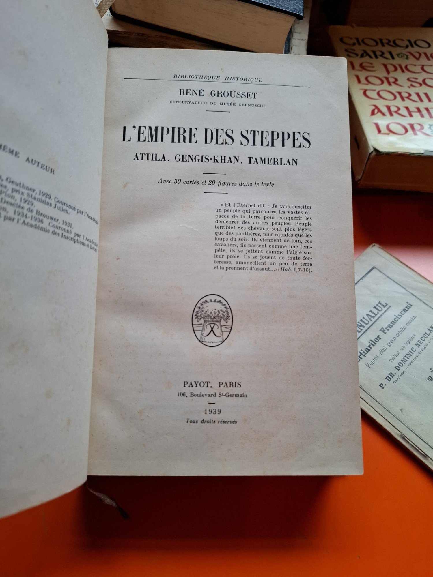 L'Empire des Steppes - René Grousset