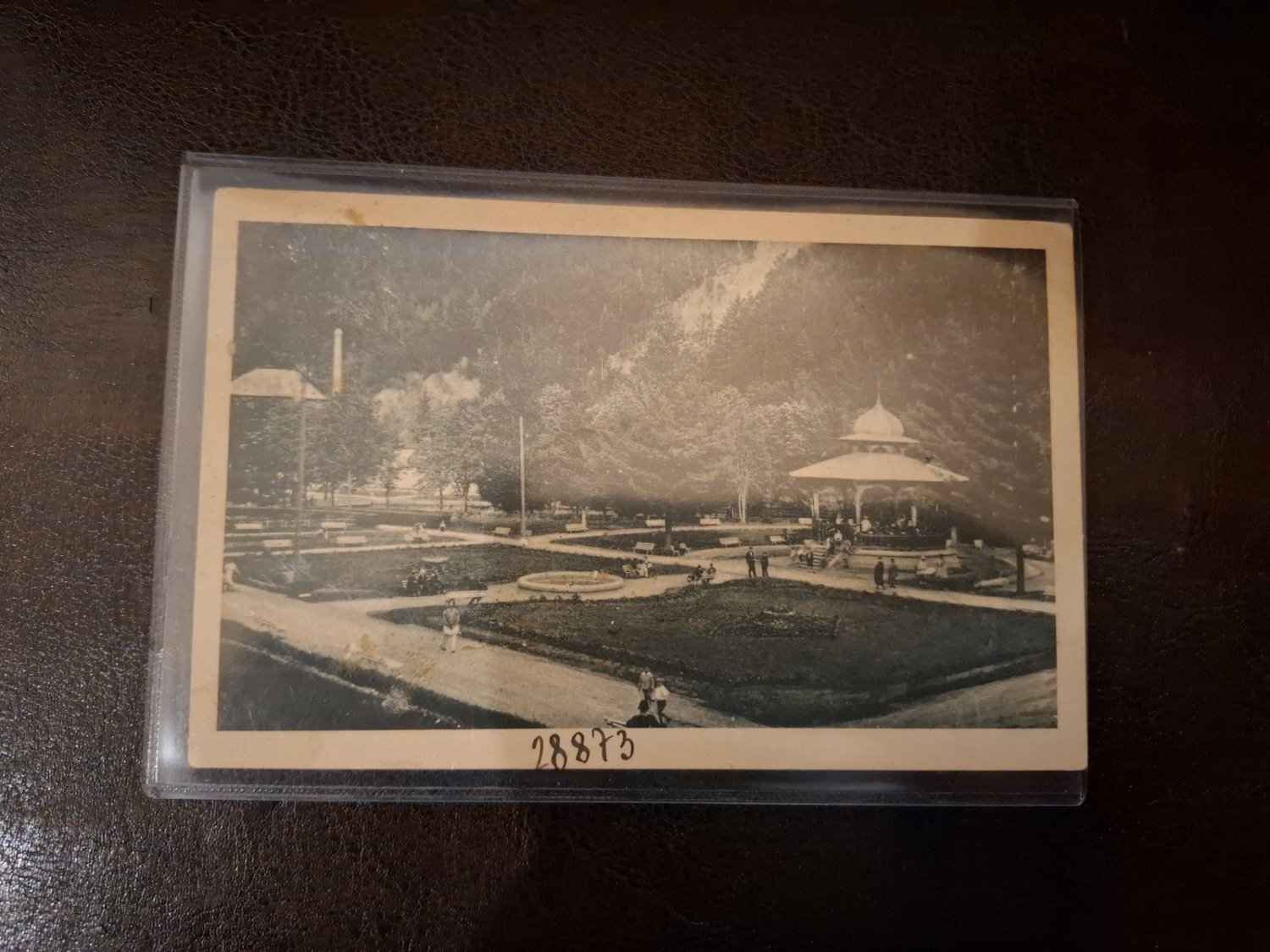 Carte postala , Slanic-Moldova 1934 - (necirculata)